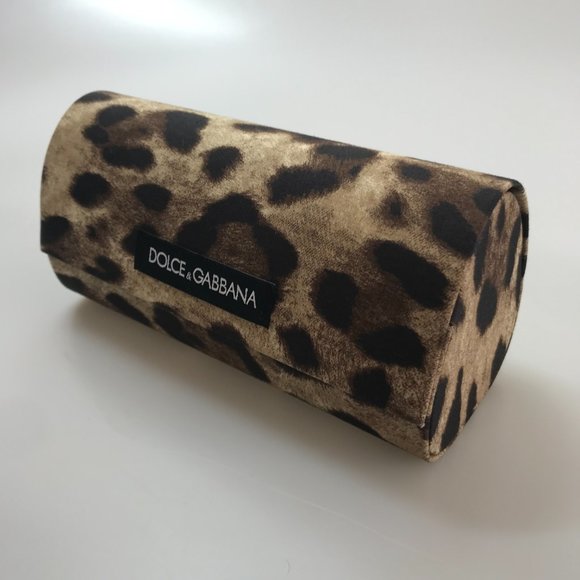 Brand New Authentic Dolce & Gabbana Leopard Sunglasses with Matching Case - Picture 11 of 11